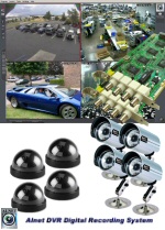 CD-805-CDES - 8-Camera High-Res IR Night Vision and Indoor Hi-Res Dome PC-Based Restaurant Security Camera System