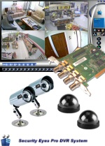 CD-403-CDES -4- Camera PC-Based Indoor and Outdoor Dome and IR PC-Based Security Eyes Pro PC-Based DVR System