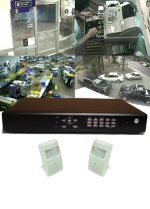 CD-200-MT 2-Camera Standalone DVR Indoor Covert Motion Detector Business Security Camera System